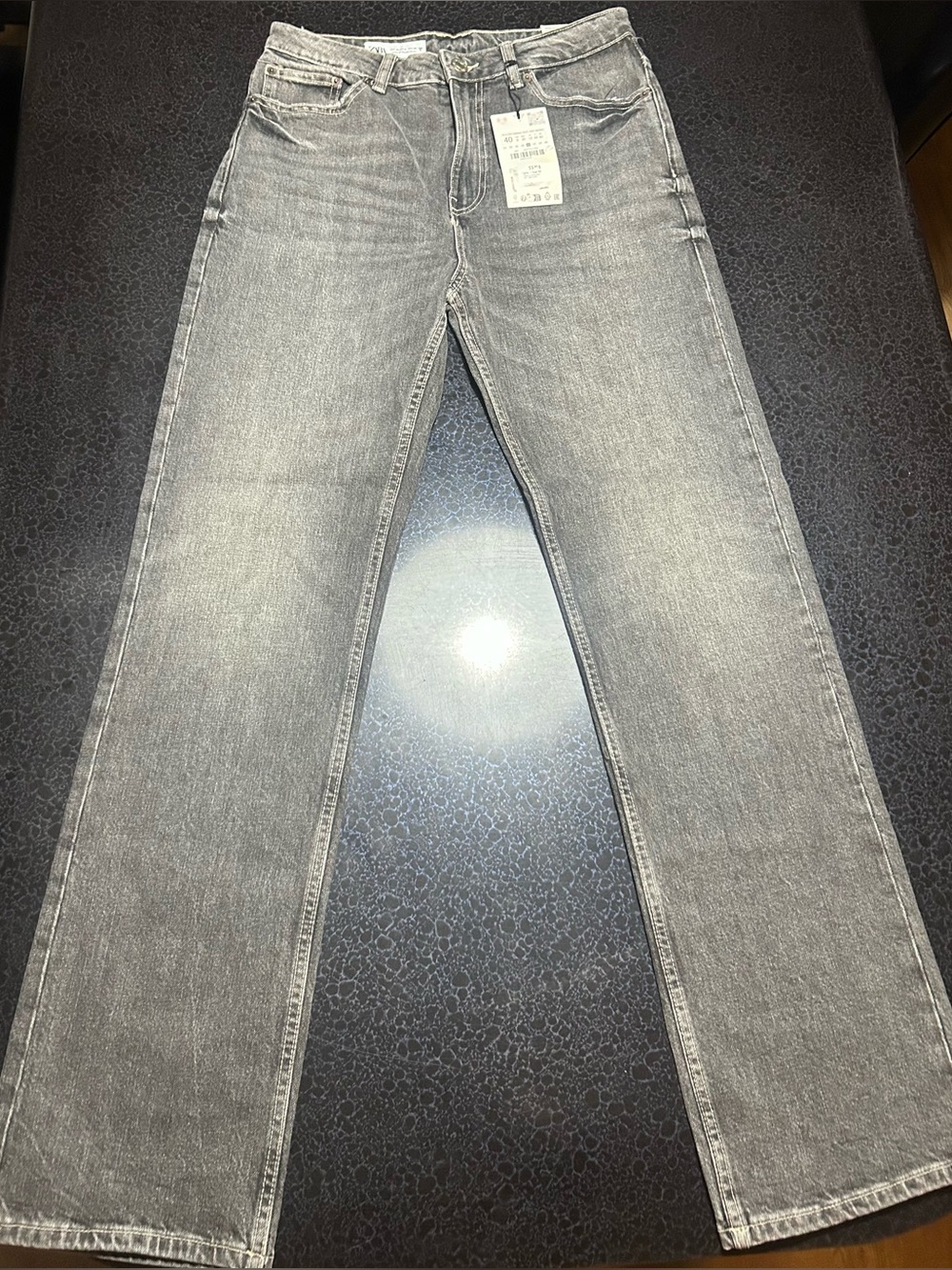 ZARA TRF Comfort Straight Jeans